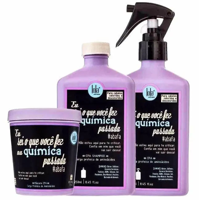I Know What You Did Past Chemistry Treatment Kit 3 Products - Lola Cosmetics 1
