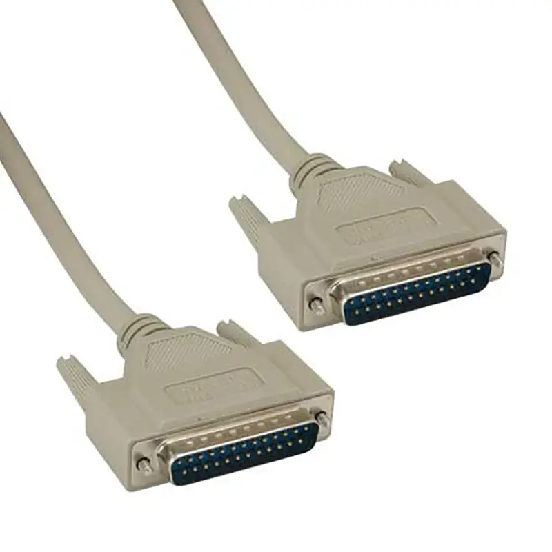 Ieee-1284 Db25 Male To Db25 Male Parallel Printer Cable 1