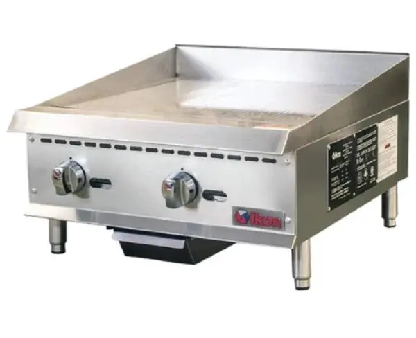 Ikon 24" Manual Gas Griddle - 60,000 Btu Img-24 1
