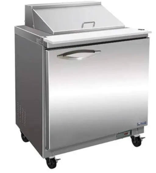 Ikon 28.9" Mega Top Refrigerated Prep Table With One Door Isp29m 1