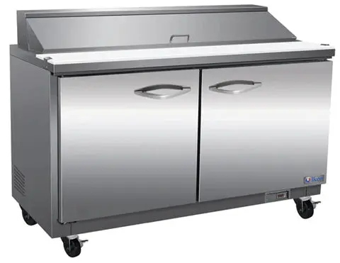 Ikon 36.2" Refrigerated Prep Table With Two Doors Isp36 1