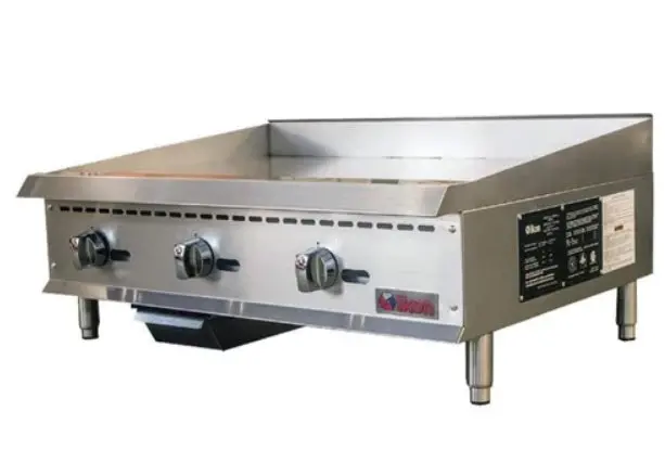 Ikon 36" Manual Gas Griddle - 90,000 Btu Img-36 1