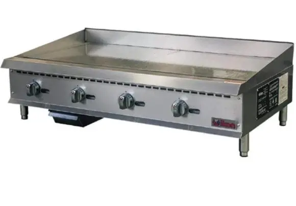 Ikon 60" Thermostatic Gas Griddle - 150,000 Btu Itg-60 1