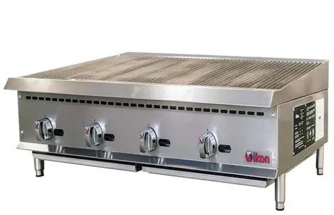 Ikon Irb-48 - 48" Gas Radiant Charbroiler - 140,000 Btu 1