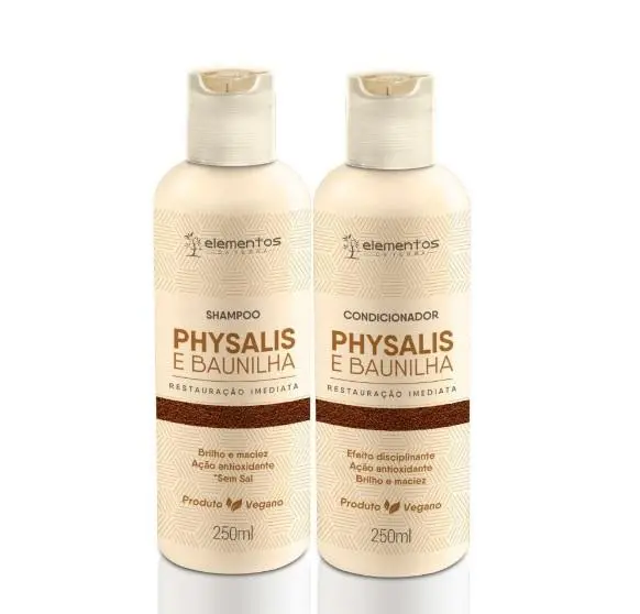 Immediate Restoration Vanilla Physalis Brazilian Elements 2X250ml - Nutrahair 1