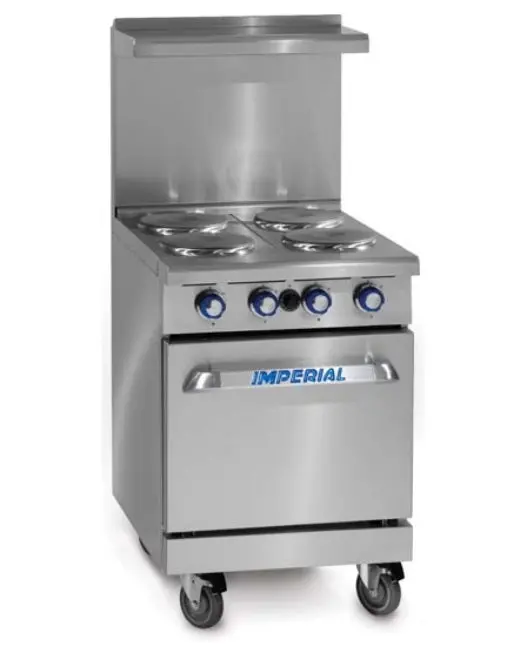 Imperial 24″ Electric Range With 4 Burner Ir-4-E 1