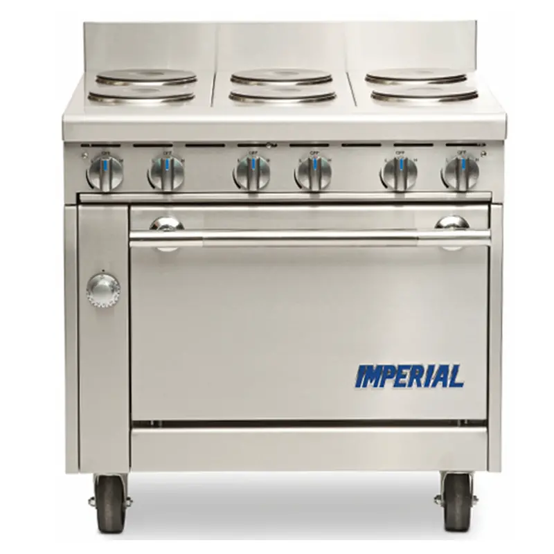 Imperial 36" Electric Heavy Duty Range Ihr-6-E 1
