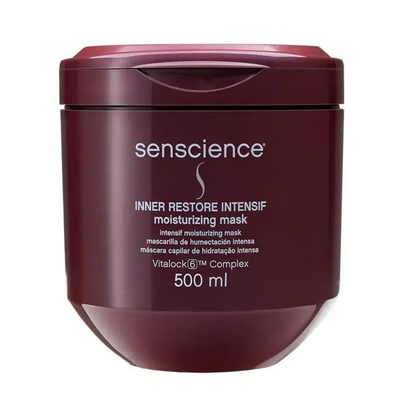 Inner Restore Intensif Moisturizing Frizzy Hair Treatment Mask 500Ml Senscience 1