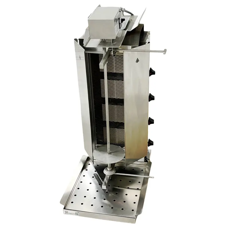 Inoksan Doner Shawarma Machine 4 Burner Natural Gas Used For02295 1