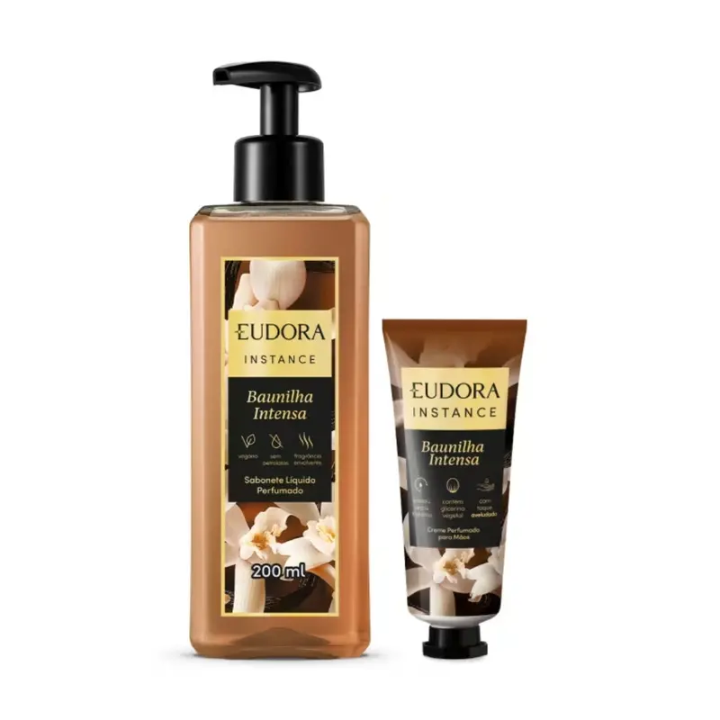 Instance Intense Vanilla Skin Care Liquid Soap + Hand Cream Set Eudora 1
