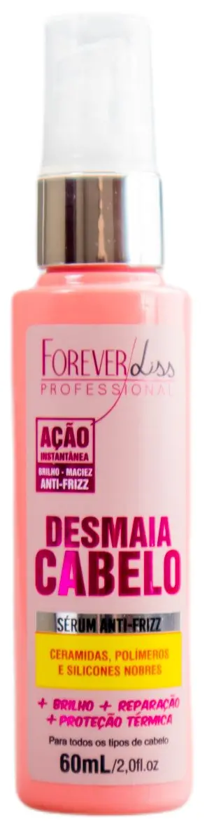 Instant Action Faints Hair Serum Anti Frizz Treatment 60Ml - Forever Liss 1
