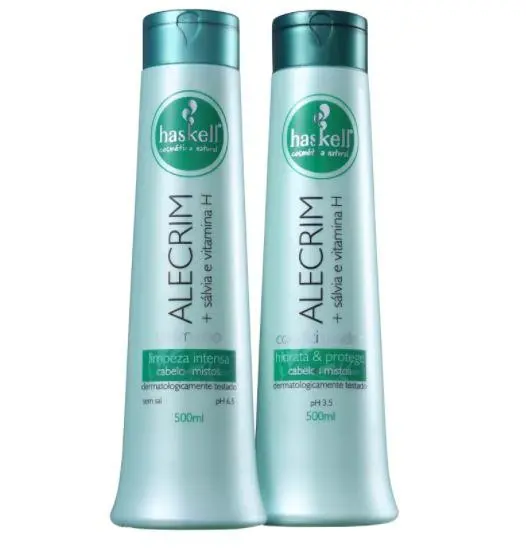 Intense Cleaning Moisturizing Protection Rosemary Treatment Kit 2X500 - Haskell 1