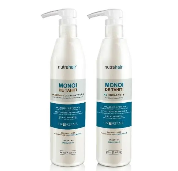 Intensive Treatment Hydration Tahiti Monoi Oil Home Care 2 Prod. - Nutrahair 1