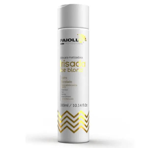 Iridescent Pearly Blond Tinting Color Maintenance Treatment Mask 300Ml - Paiolla 1