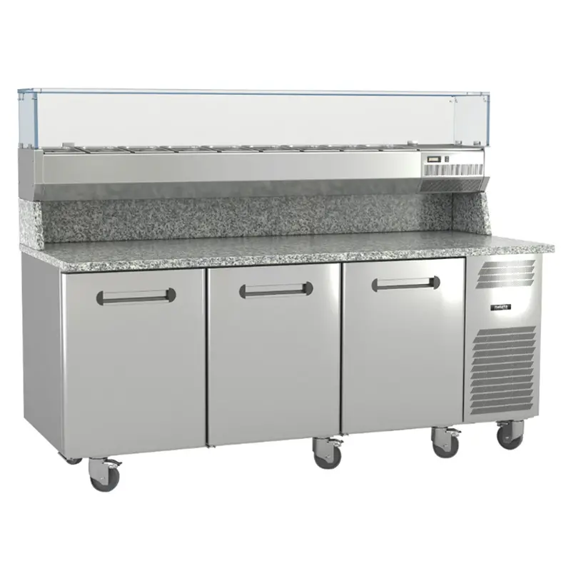 Italiana Foodtech 75" Pizza Prep Table Ipt75 1