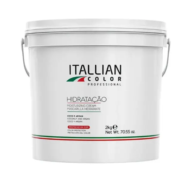 Itallian Hair Tech Moisturizing Cream 2Kg / 70.55 Fl Oz 1
