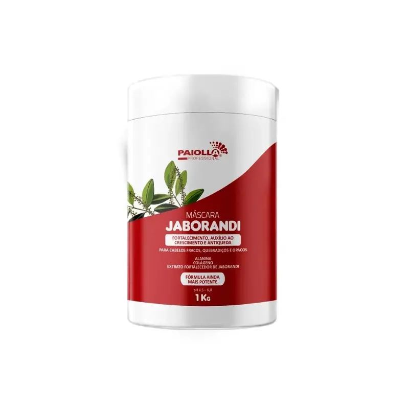 Jaborandi Hair Growth Fortifying Treatment Anti Loss Control Mask 1Kg - Paiolla 1