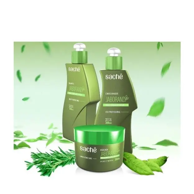 Jaborandi Home Care Maintenance Hair Growth Treatment Kit 3X300 - Sachê 1