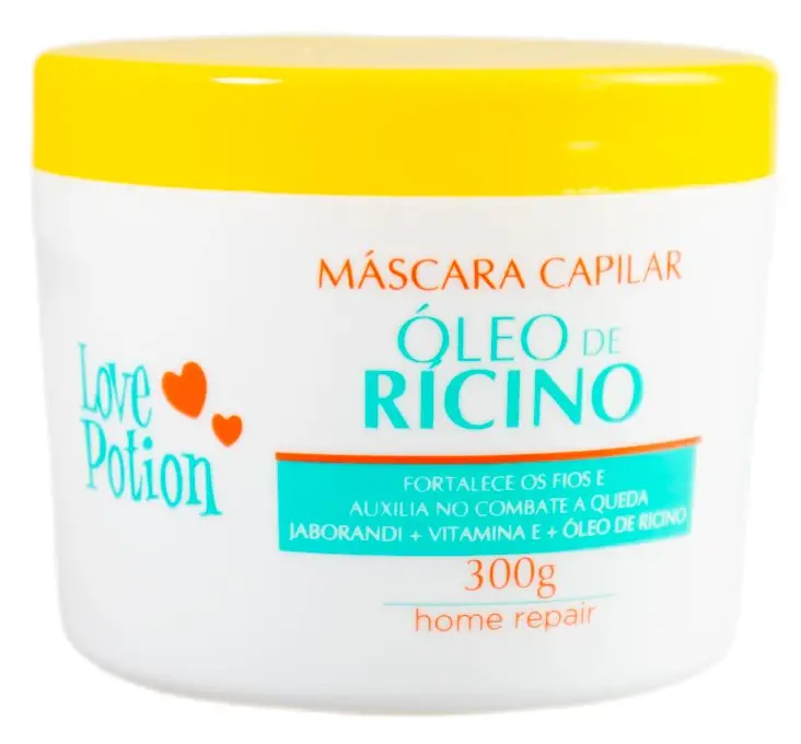 Jaborandi Vitamin E Ricino Castor Oil Hair Treatment Mask 300G - Love Potion 1