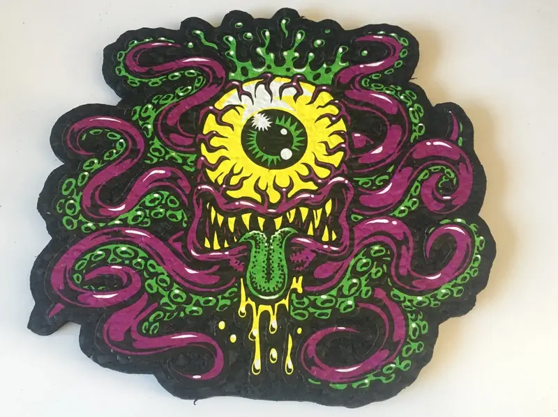 Jimbo Phillips X East Coasters - Jimbo Phillips Cycloptopus - 8" Die Cut 1