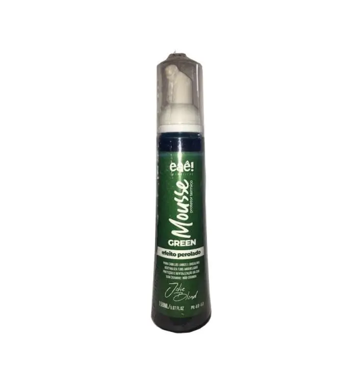 Jolie Blond Pearly Effect High Shine Green Mousse Finisher 120Ml - Eaê Cosmetics 1