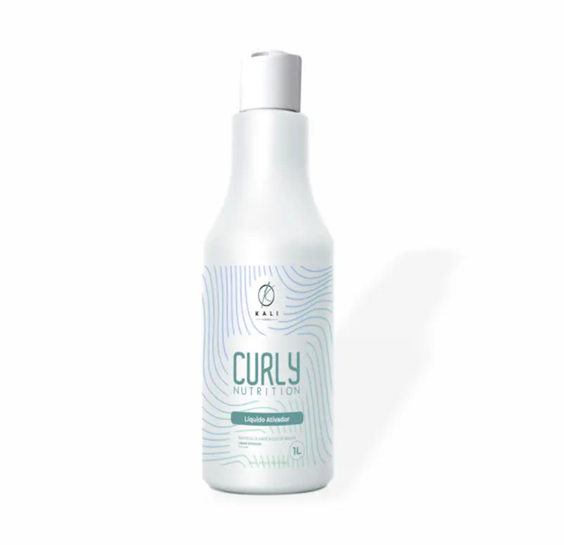 Kali Cosmetics Curly Nutrition Activator Fluid Curls Relaxer Guanidine 1L / 33.8 Fl Oz 1