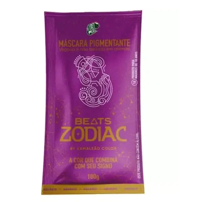 Kamaleão Color Aquário Beats Zodiac Pigment Mask 100G / 3.52 Fl Oz 1