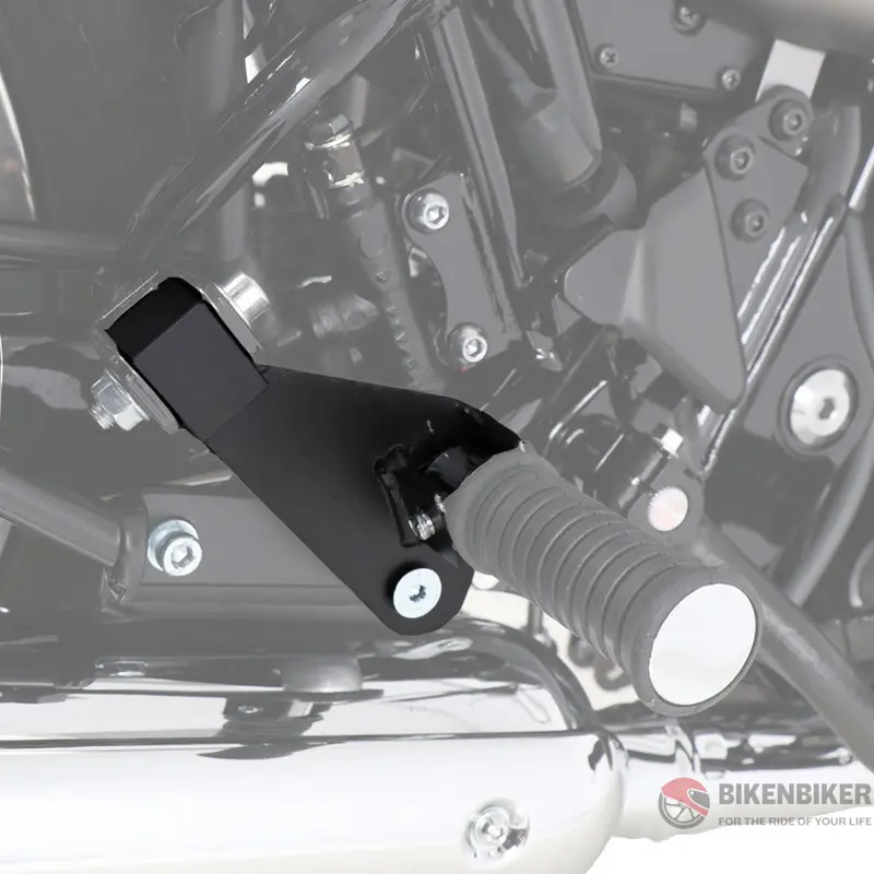 Kawasaki W800 Street/Cafe Ergonomics - Pillion Footpeg Lowering Kit - Hepco & Becker 1