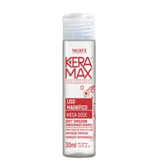 Keramax Magnificent Smooth Mega Dose Hair Treatment Ampoule 30Ml - Skafe 1
