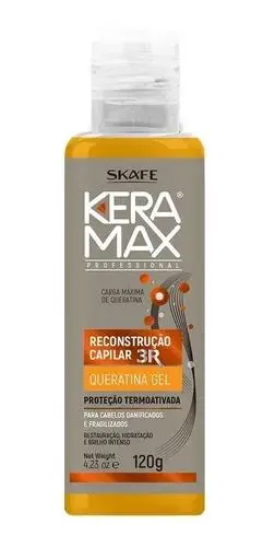 Keratina Gel Keramax Reconstructing Capillary 120G - Skafe 1