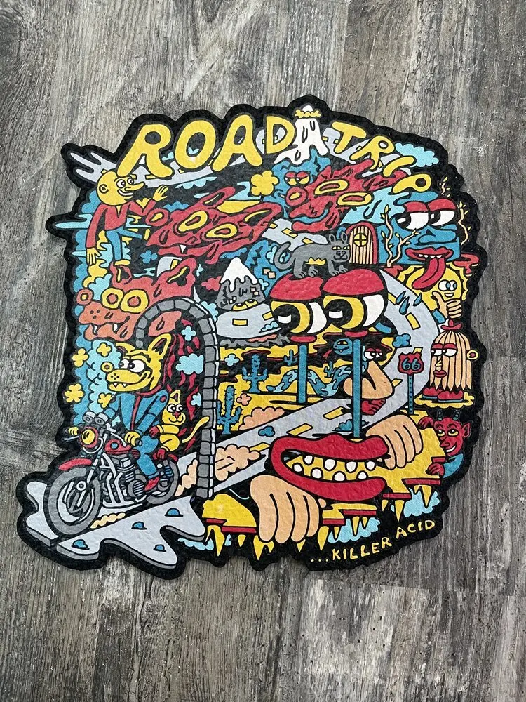 Killer Acid X East Coasters - Killer Acid Road Trip - 12” Die Cut 1