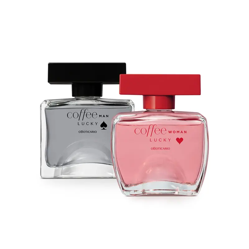 Kit Coffe Lucky Deodorant Cologne: Woman 100Ml + Man 100Ml - O Boticario 1