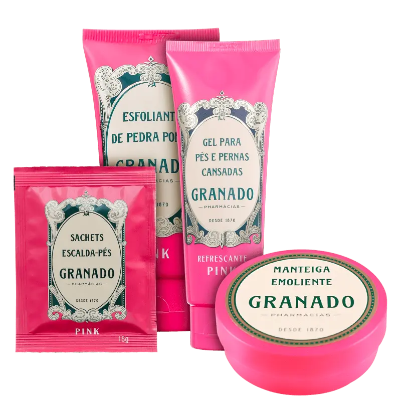 Kit Granado Pink Spa Relaxing For Feet (4 Products) 1