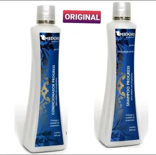 Kit Midori Progress Shampoo + Conditioner 500Ml Original - Midori 1