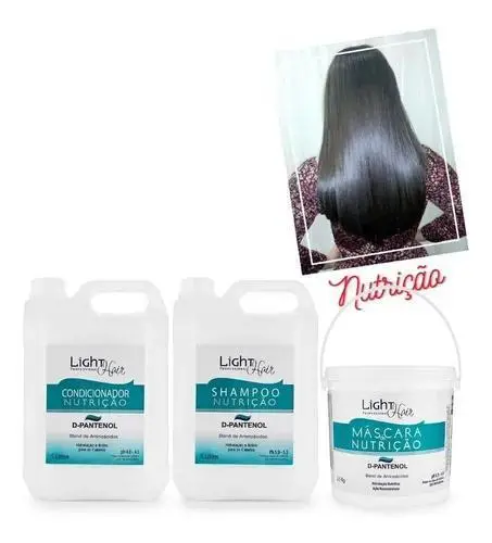 Kit Washbasin D Pantenol (Products Light Hair) 5Litros - Light Hair 1