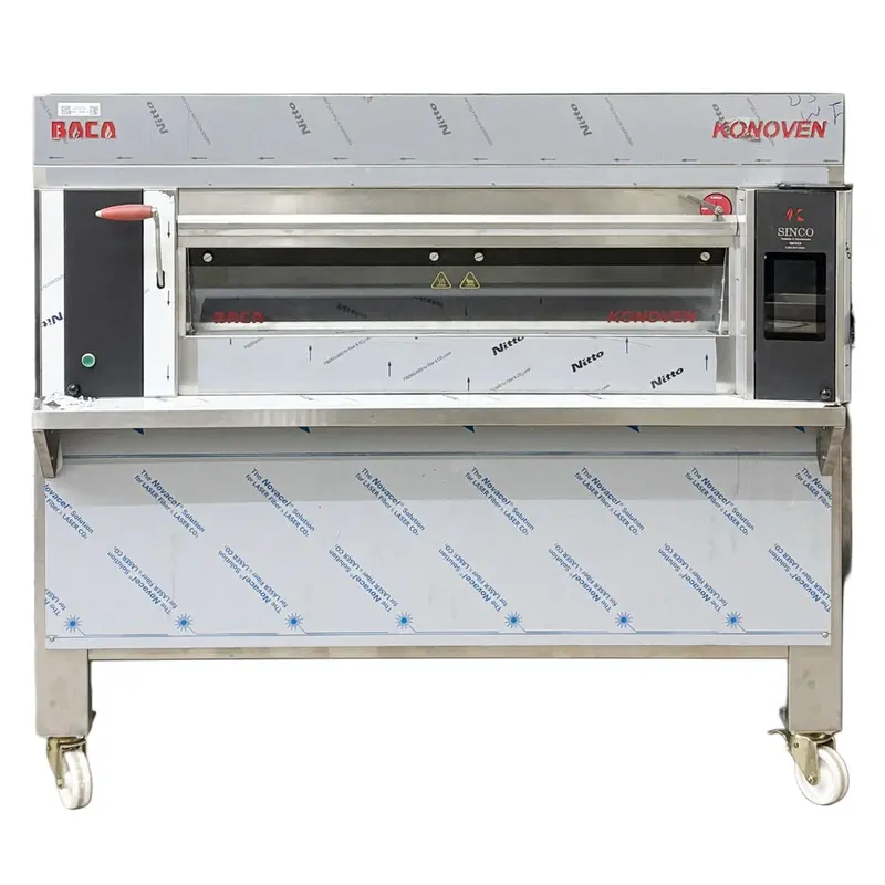 Konoven Natural Gas Deck Oven Single Baca 120X80-1G 1