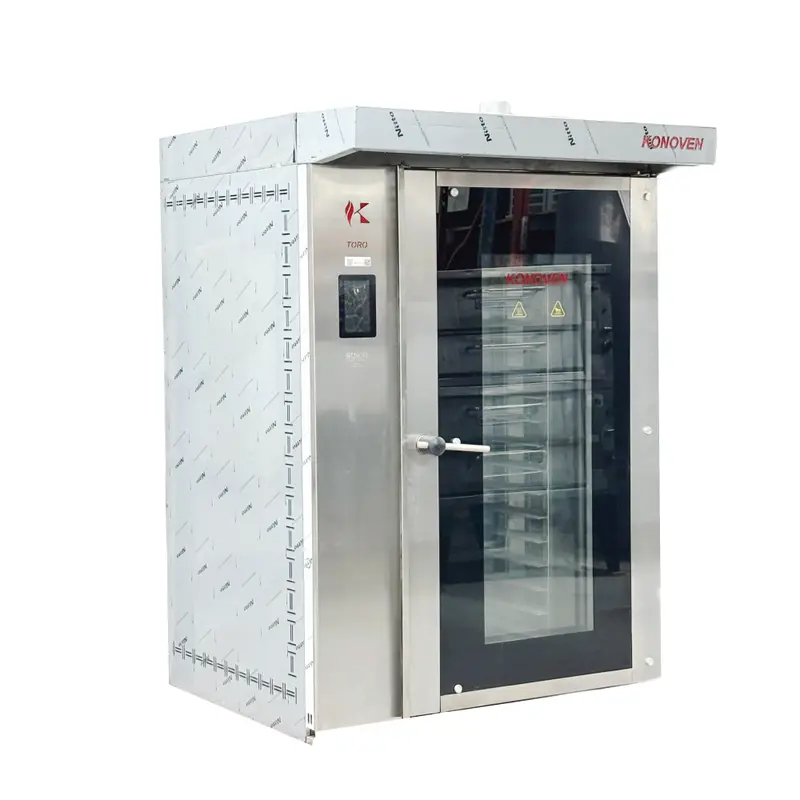 Konoven Toro 15 Natural Gas Rotating Bakery Oven Toro Long 15-G 1