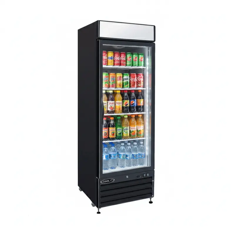 Kool-It 27.6" Glass Single Door Cooler 20.9 Cu.Ft. Kgm-23 1