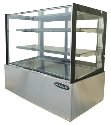 Kool-It 35" Floor Model Full Service Dry Display Case - 10 Cu. Ft. Kbf-36D 1