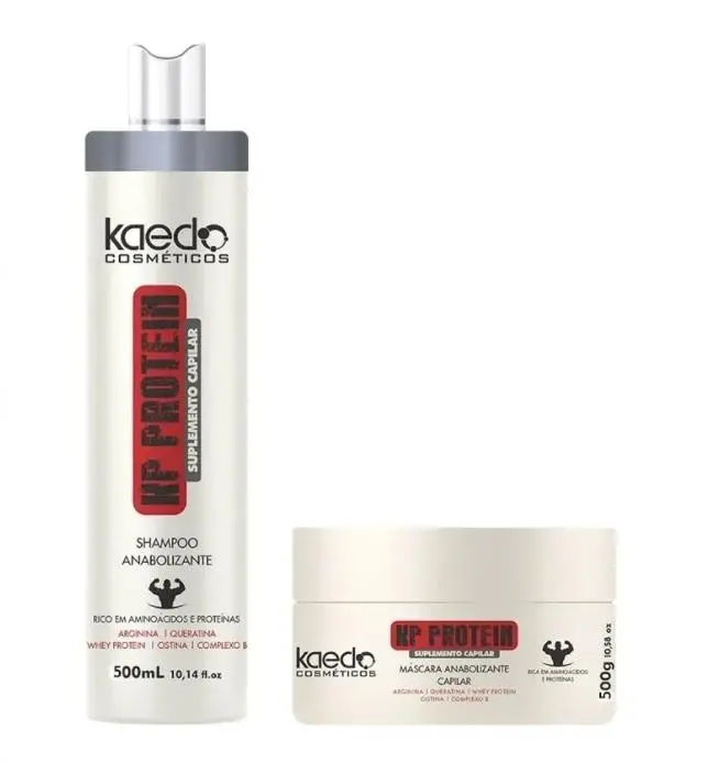 Kp Protein Anabolic Hair Supplement Amino Acids Treatment Kit 2X500 - Kaedo 1