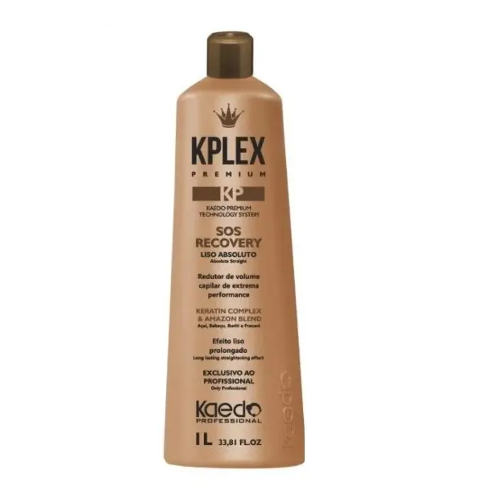 Kplex Sos Recovery Long Straight Keratin Complex Amazon Smoothing 1L - Kaedo 1
