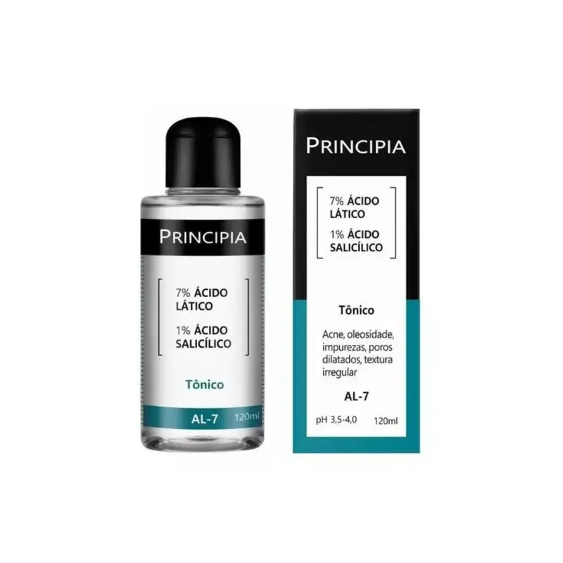 Lactic Acid 7% Salicylic Acid 1% Tonic Facial Skin Care Beauty 120Ml Principia 1