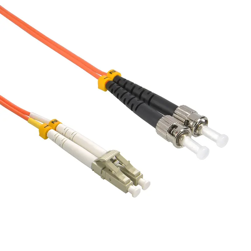 Lc/Upc St/Upc 50/125 Om2 Multimode Duplex Ofnr Fiber Optic Cable 1