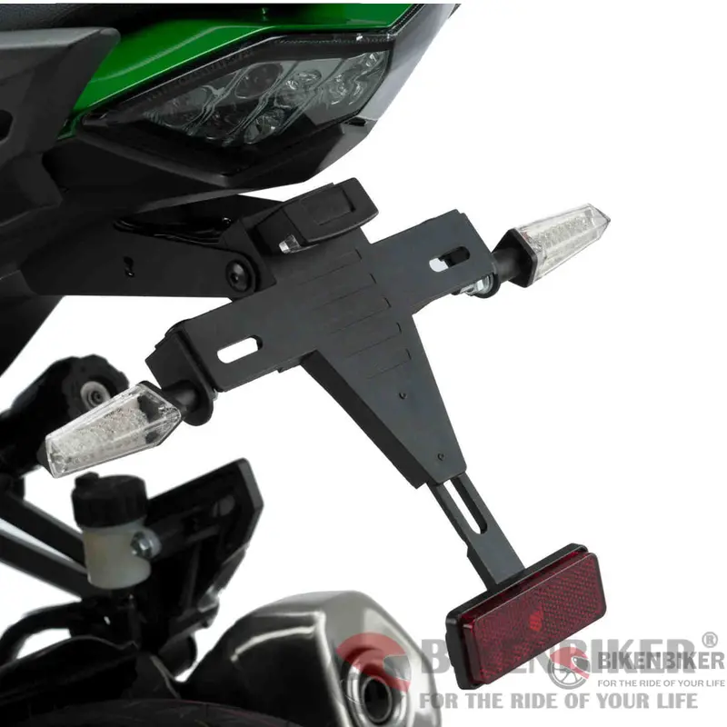 License Plate Holder For Kawasaki Ninja 1000 2011-Puig 1