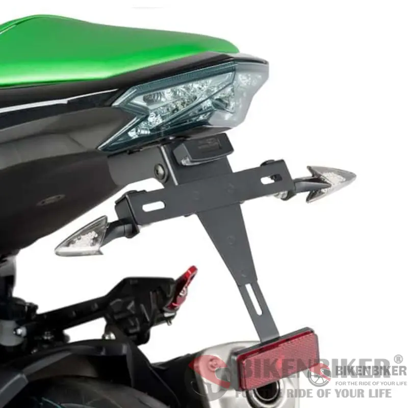 License Plate Holder For Kawasaki Z800 2013-Puig 1
