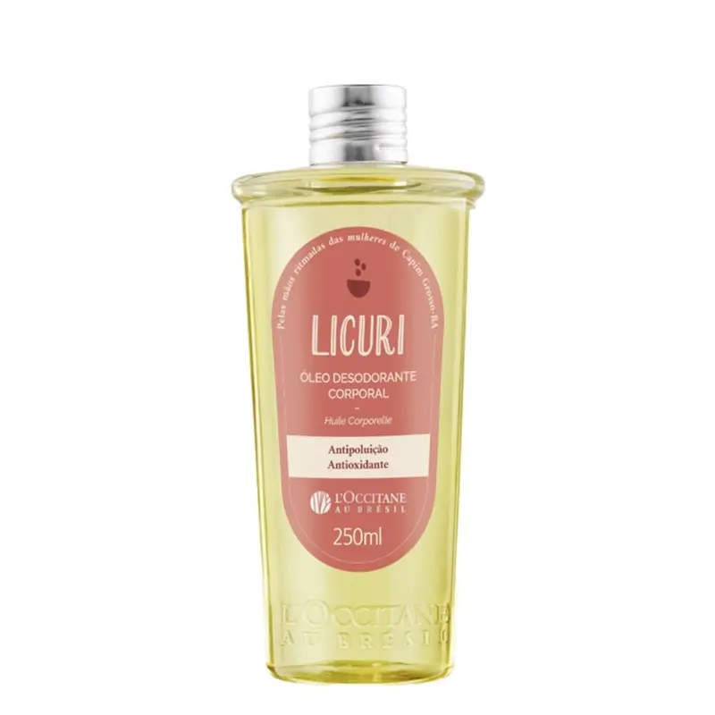 Licuri Deodorant Body Oil Antioxidant Daily Skin Care 250Ml L'occitane 1