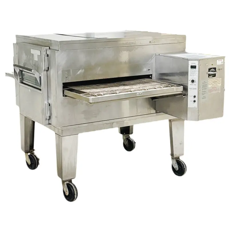 Lincoln 78" Single Deck Natural Gas Pizza Conveyor Oven 120,000Btu/Hr Used For02392 1