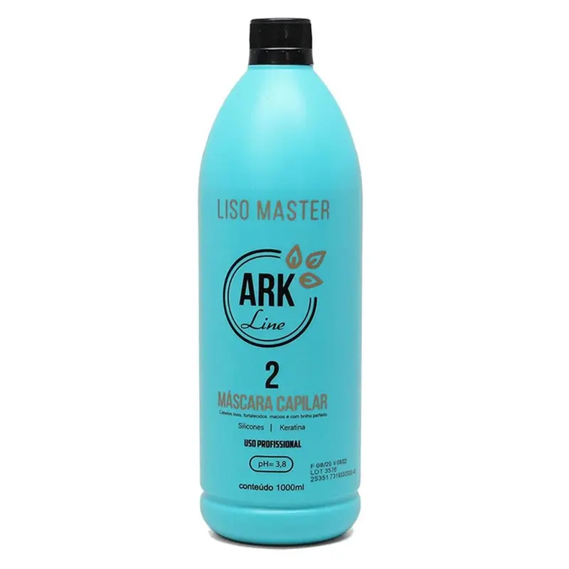 Liso Master Progressive Brush Hair Straightening Vegan Kit Step 2 1L Ark Line 1