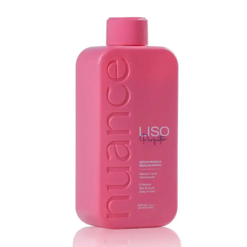 Liso Perfeito Perfect Smooth Progressive Brush Organic Hair Straightening 1L Nuance 1