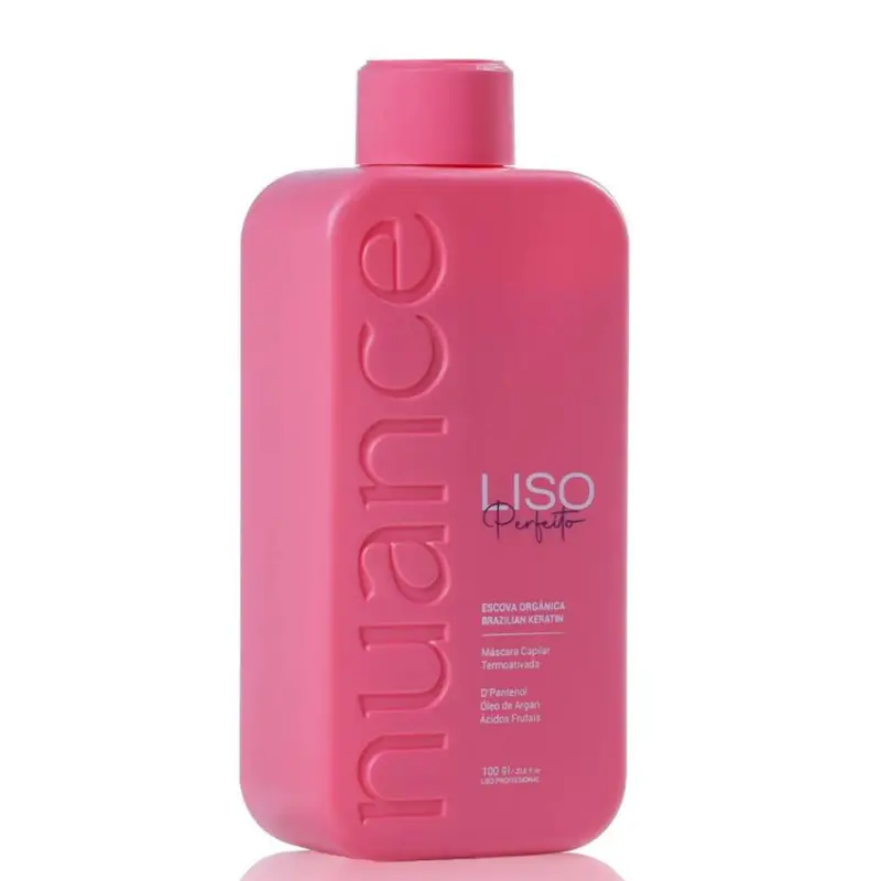 Liso Perfeito Smooth Progressive Brush Organic Hair Straightening 100Ml Nuance 1